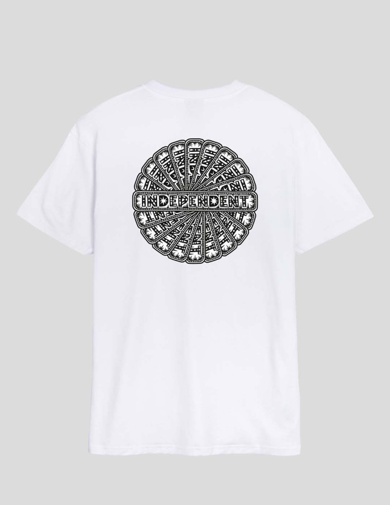 T-shirt INDEPENDENT husky revolve tee white